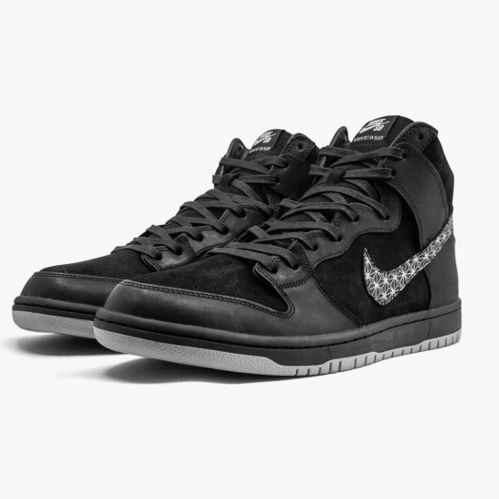 Nike SB Dunk High Černá Bar AH9613 002 Sportovní obuv