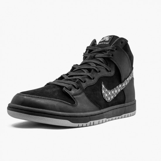 Nike SB Dunk High Černá Bar AH9613 002 Sportovní obuv