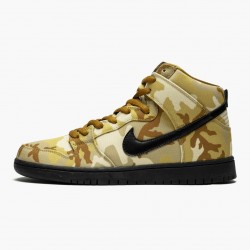 Nike SB Dunk High Pro Desert Camo BQ6826 200 Sportovní obuv