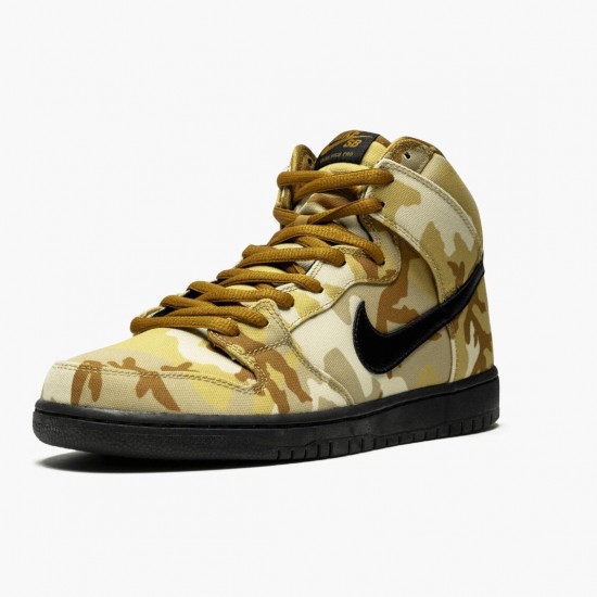 Nike SB Dunk High Pro Desert Camo BQ6826 200 Sportovní obuv