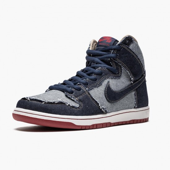 Nike SB Dunk High Reese Forbes Denim CT6680 100 Pánské Sportovní obuv