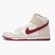 Nike SB Dunk High Sail Bright Crimson CV9499 100 Sportovní obuv