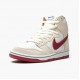 Nike SB Dunk High Sail Bright Crimson CV9499 100 Sportovní obuv