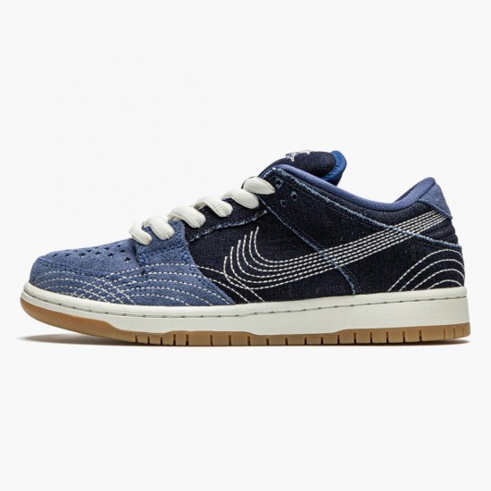 Nike SB Dunk Low Denim Sashiko CV0316 400 Sportovní obuv