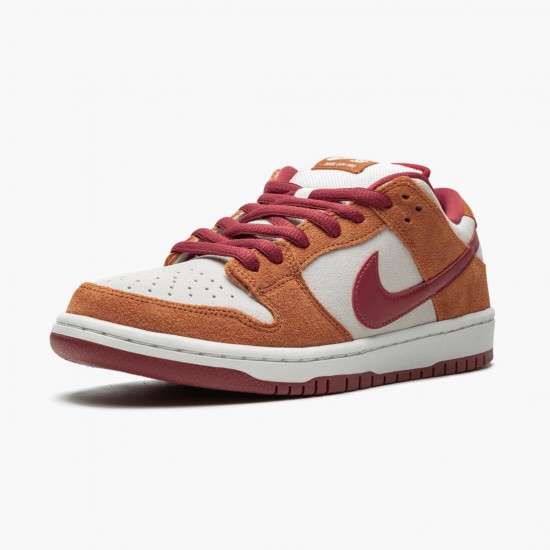 Nike SB Dunk Low Pro Dark Russet Cedar BQ6817 202 Sportovní obuv