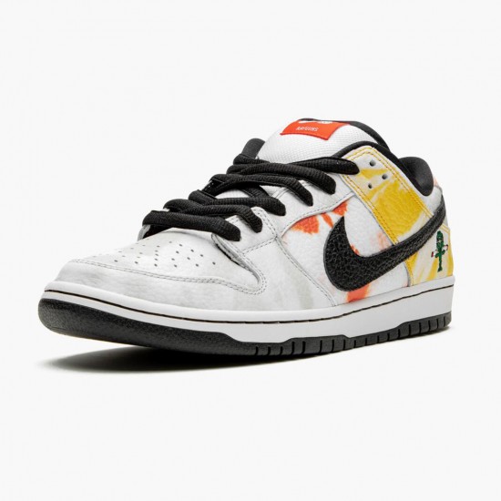 Nike SB Dunk Low Raygun Tie Dye Bílý BQ6832 101 Sportovní obuv