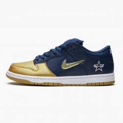 Nike SB Dunk Low Supreme Jewel Swoosh Zlato CK3480 700 Pánské Sportovní obuv