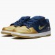 Nike SB Dunk Low Supreme Jewel Swoosh Zlato CK3480 700 Pánské Sportovní obuv