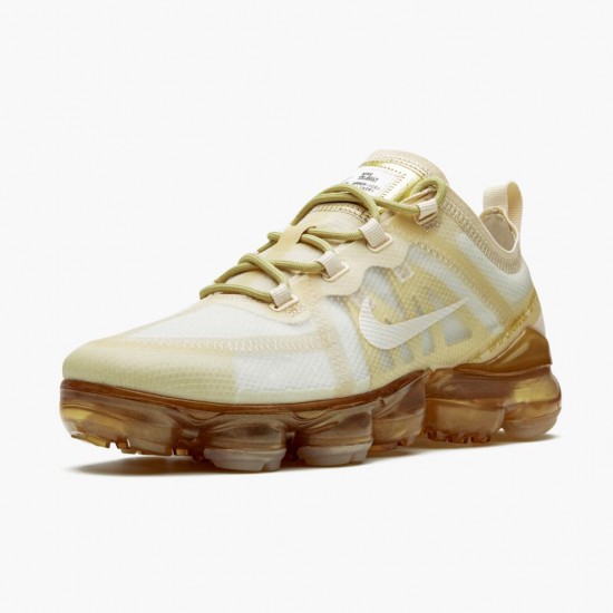 Nike Air VaporMax 2019 Cream Light Bone AR6632 101 Dámské Běžecké Boty