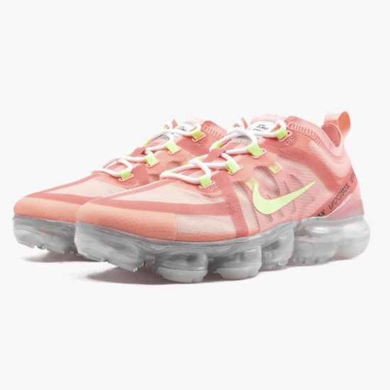 Nike Air VaporMax 2019 Růžový Tint Barely Volt AR6632 602 Dámské Běžecké Boty