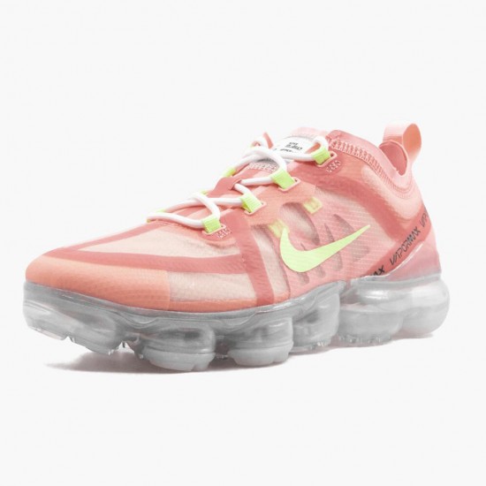 Nike Air VaporMax 2019 Růžový Tint Barely Volt AR6632 602 Dámské Běžecké Boty