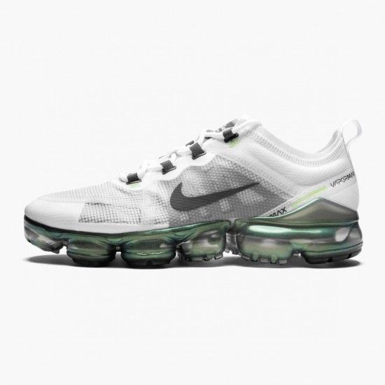 Nike Air VaporMax 2019 Premium Bílý Platinum Tint Lime Blast AT6810 100 Běžecké Boty