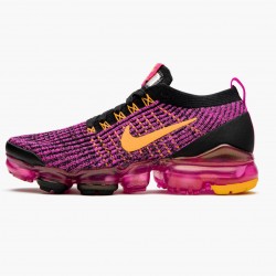 Nike Air VaporMax Flyknit 3 Laser Fuchsia Laser Oranžovýý AJ6910 600 Dámské Běžecké Boty 