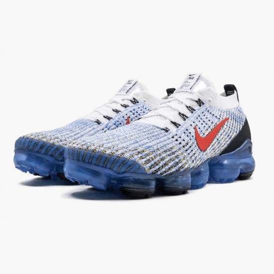 Nike Air VaporMax Flyknit 3 Photo Modrý Club Zlato AJ6900 106 Pánské Běžecké Boty