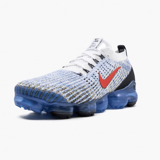 Nike Air VaporMax Flyknit 3 Photo Modrý Club Zlato AJ6900 106 Pánské Běžecké Boty