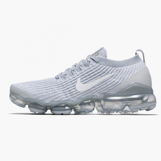 Nike Air VaporMax Flyknit 3 Pure Platinum  AJ6910 100 Běžecké Boty