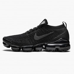 Nike Air VaporMax Flyknit 3 Triple Černá AJ6910 002 Pánské Běžecké Boty 