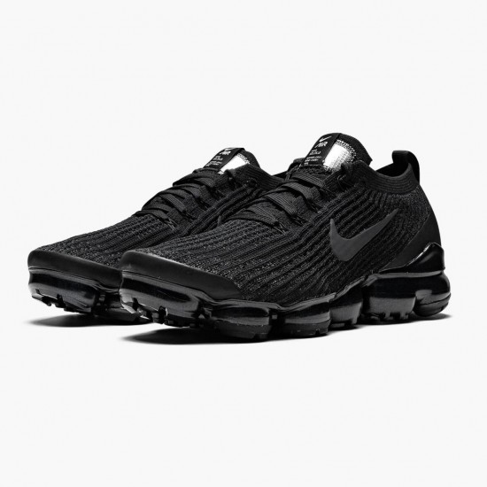 Nike Air VaporMax Flyknit 3 Triple Černá AJ6910 002 Pánské Běžecké Boty