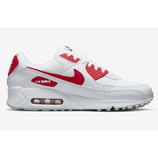 Nike Air Max 90 Bílý Červené dx8966-100