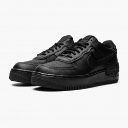 Wmns Air Force 1 Low Shadow "Triple Černá" Běžecké Boty CI0919-001