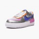 Wmns Air Force 1 Shadow Metallic Stříbrný Běžecké Boty CW6030-001