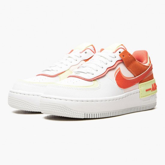 Wmns Air Force 1 Shadow Bílý Magic Ember Běžecké Boty CI0919-110