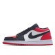 Air Jordan 1 Low Červené Černá Toe 553558-618 AJ1 Tenisky