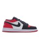 Air Jordan 1 Low Červené Černá Toe 553558-618 AJ1 Tenisky