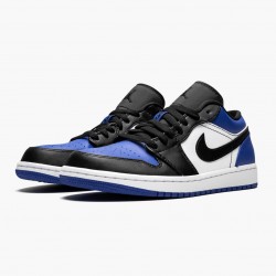 Air Jordan 1 Low "Royal Toe" CQ9446 400 Sport Royal/Černá-Bílý AJ1 Jordánské boty