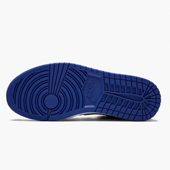 Air Jordan 1 Low Royal Toe CQ9446 400 Sport Royal/Černá-Bílý AJ1 Jordánské boty