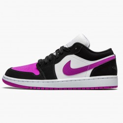 Air Jordan 1 Retro Low "Černá Cactus Flower" DC0774 005 Černá/Bílý-Starfish AJ1 Jordánské boty