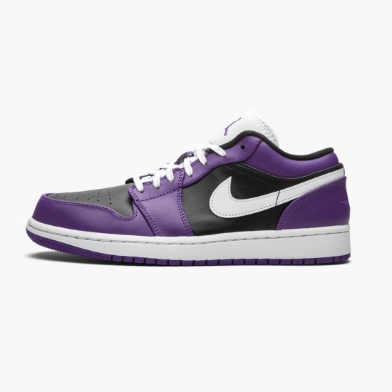 Air Jordan 1 Retro Low Court Nachový 553558 501 Court Nachový/Bílý-Černá AJ1 Jordánské boty