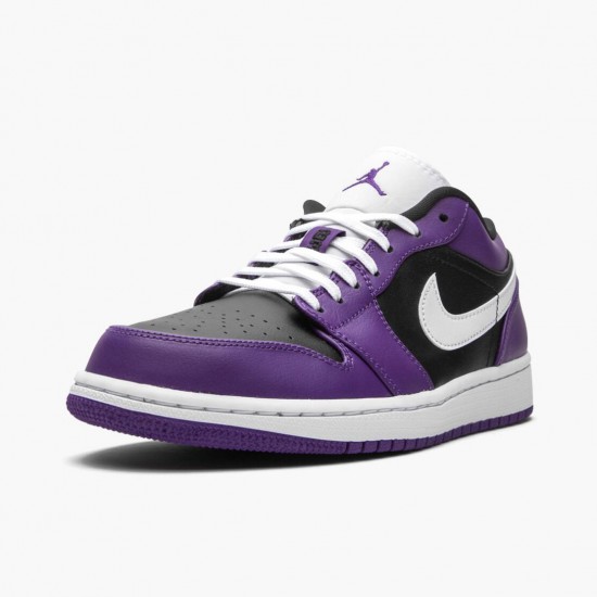 Air Jordan 1 Retro Low Court Nachový 553558 501 Court Nachový/Bílý-Černá AJ1 Jordánské boty