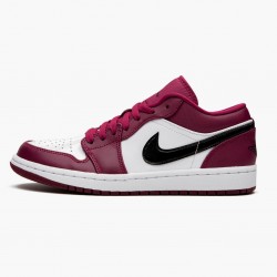 Air Jordan 1 Retro Low "Noble Červené" 553558 604 Noble Červené/Černá-Bílý AJ1 Jordánské boty