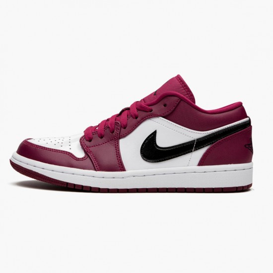 Air Jordan 1 Retro Low Noble Červené 553558 604 Noble Červené/Černá-Bílý AJ1 Jordánské boty