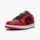 Air Jordan 1 Retro Low Reverse Bred 553558 606 Gym Červené/Černá-Gym Červené-Bílý AJ1 Jordánské boty