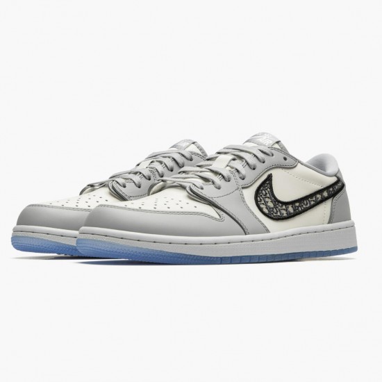 Air Jordan 1 Retro Low CN8608 002 Wolf Šedá/Sail/Photoson Dust-W AJ1 Jordánské boty