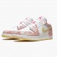 Air Jordan 1 Low SE GS Paint Drip Arctic Punch CW7104 601 Dámské AJ1 Jordánské boty