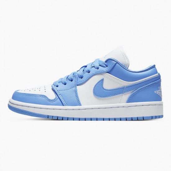 Nike Air Jordan 1 Low UNC University Modrý/Bílý AO9944 441 AF1 Tenisky