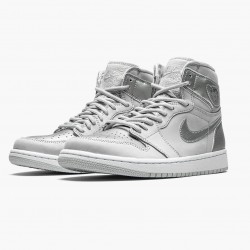 Air Jordan 1 High OG CO.JP "Neutral Šedá" Neutral Šedá/Bílý-Metallic Si DC1788 029 AJ1 Jordánské boty