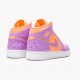 Air Jordan 1 Mid SE Atomic Pulse Oranžovýý Pulse/Atomic Violet AV5174 800 AJ1 Jordánské boty