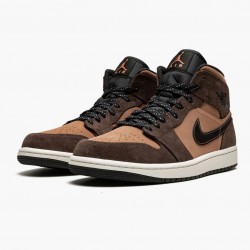 Air Jordan 1 Mid SE "Dark Chocolate" DC7294 200 AJ1 Tenisky