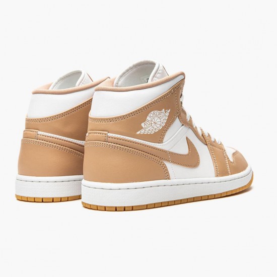 Air Jordan 1 Mid Tan Gum AJ1 Tenisky 554724 271