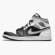 Air Jordan 1 Mid Bílý Shadow Černá/Bílý-Lt Smoke Šedá 554724 073 AJ1 Jordánské boty