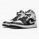 Air Jordan 1 Mid Bílý Shadow Černá/Bílý-Lt Smoke Šedá 554724 073 AJ1 Jordánské boty