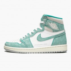 Air Jordan 1 Retro High "Turbo Zelená" Turbo Zelená/Sail-Bílý Basektball Tenisky 555088 311 Jordánské boty