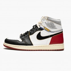 Air Jordan 1 Retro High "Union Los Angeles Černá Toe" Pánské BV1300 106 Bílý/Černá-Varsity Červené AJ1 Černá Jordánské boty