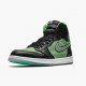 Air Jordan 1 Retro High Zoom Zen Zelená AJ1 Tenisky CK6637 002 Černá/Černá-Tomatillo-Rage-Gre Jordánské boty