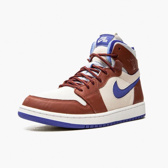 Air Jordan 1 Zoom CMFT Team Červené CT0979 104 AJ1 Tenisky