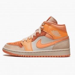 Air Jordan 1 Mid "Apricot Oranžovýý" DH4270 800 Atomic Oranžovýý/Apricot Agate-Terra Blush AJ1 Jordánské boty